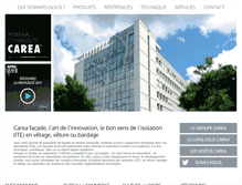Tablet Screenshot of carea-facade.fr